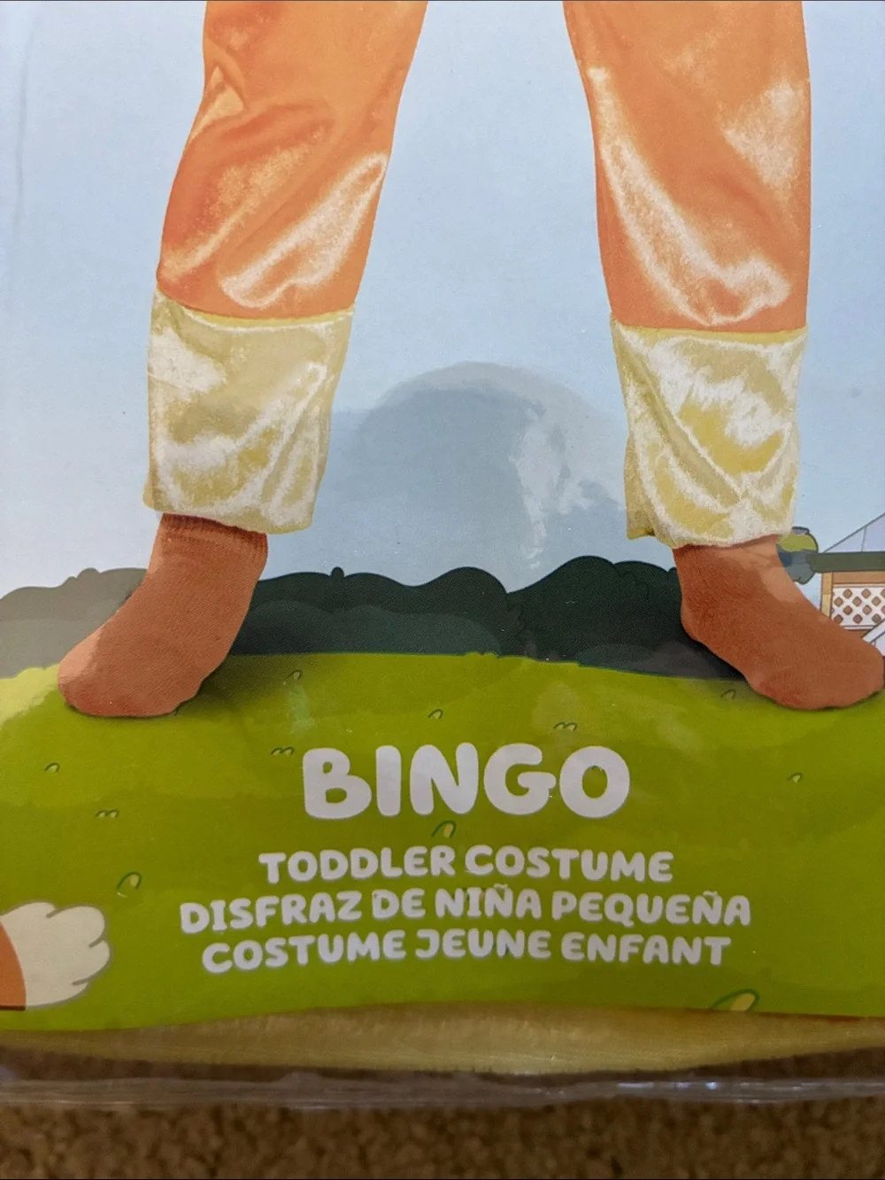 Bluey Bingo Toddler Costume - Size L (4/6X) - Picture 3 of 7